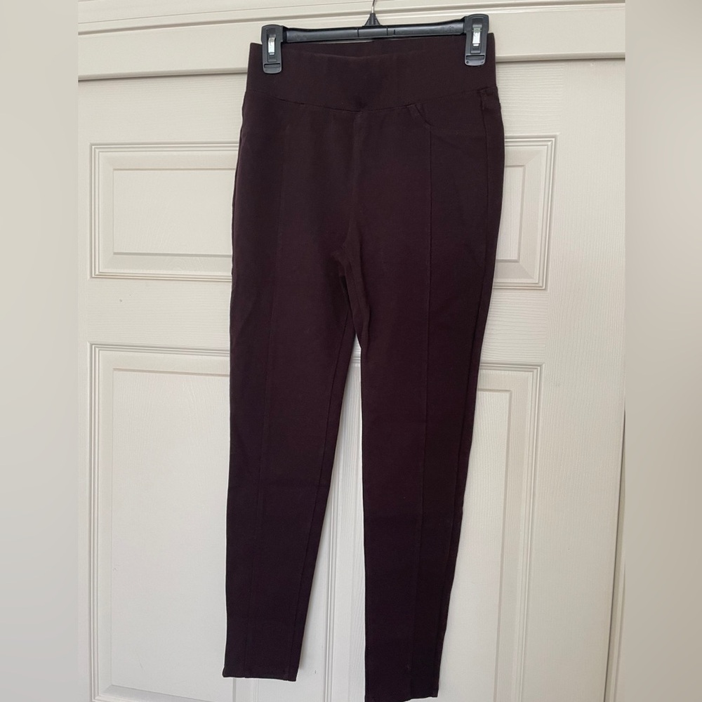 American Eagle Burgundy Jeggings